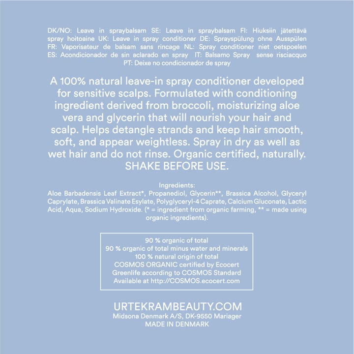 Fragrance Free Spray Conditioner