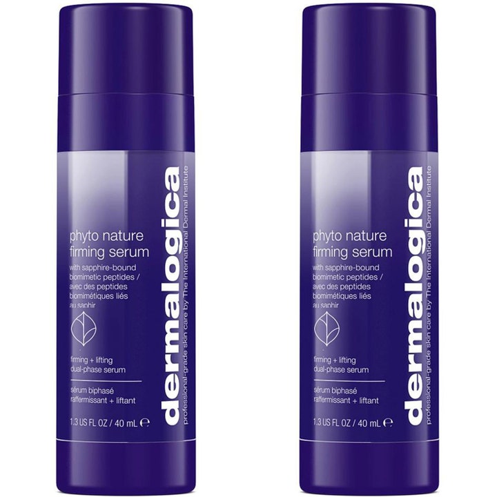 Dermalogica Phyto Nature Firming Serum 40 ml opstrammende ansigtsserum der løfter huden i to lilla flasker