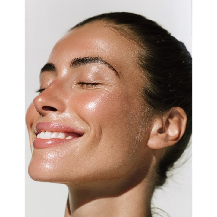 Purito Dermide Relief Barrier Moisturizer 100 ml beroligende ansigtscreme med ceramider i blå pumpeflaske
