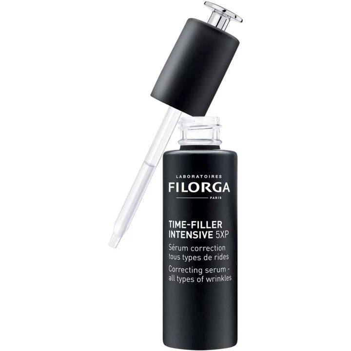 Filorga Time-Filler Intensive 5XP 30 ml rynkekorrigerende serum i sort flakon med pipette