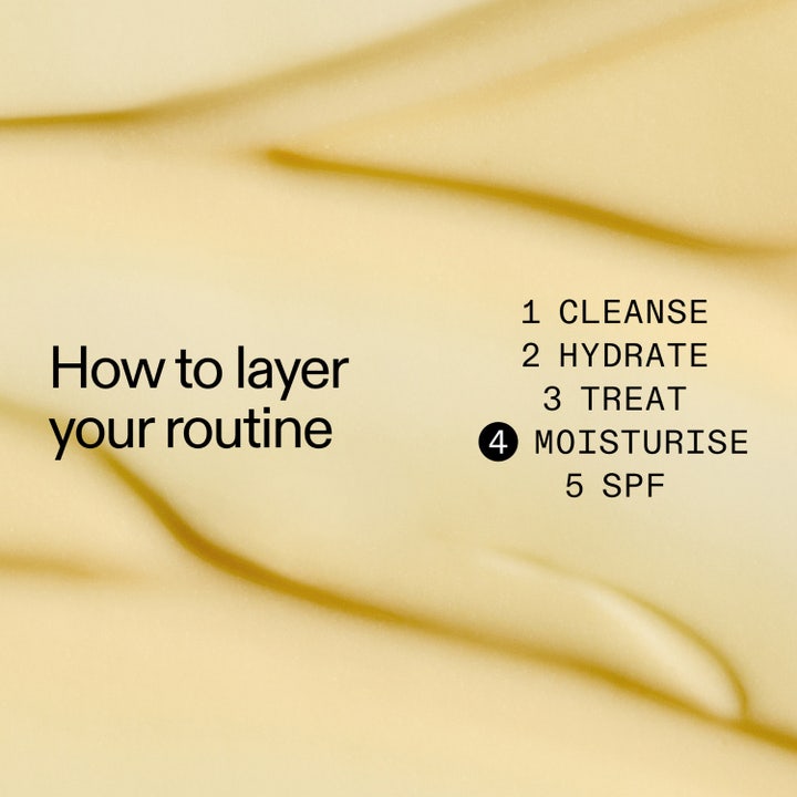 The INKEY List Blemish Clearing Moisturizer 50 ml ansigtscreme mod urenheder vist som trin 4 i en hudplejerutine.