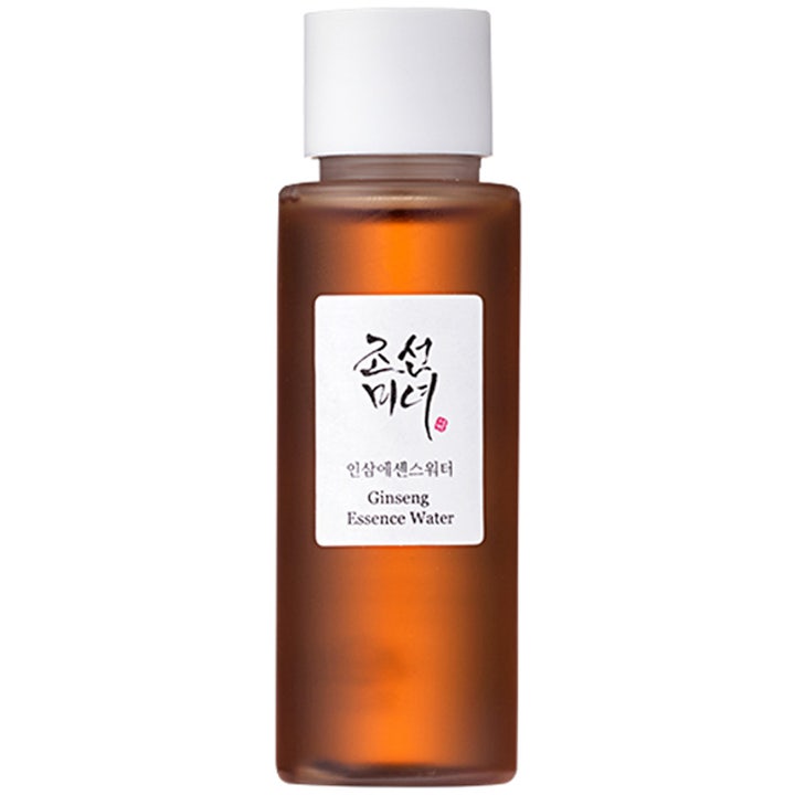 Beauty of Joseon Ginseng Essence Water 150ml fugtgivende ansigtstoner i en brun frostet flaske med hvidt låg