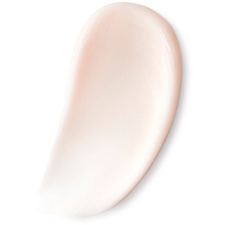 Biotherm Biovergetures Anti Stretchmarks Cream-Gel 150 ml mod strækmærker viser en cremet lyserød tekstur.