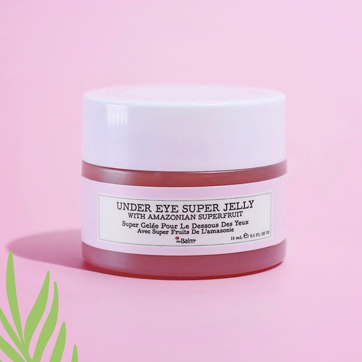 theBalm to the Rescue Under Eye Super Jelly 15 ml øjencreme med Amazonian superfruit i krukke med hvidt låg