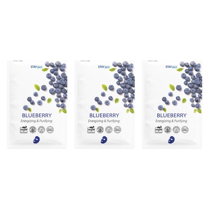 Blueberry Sheet Mask Trio