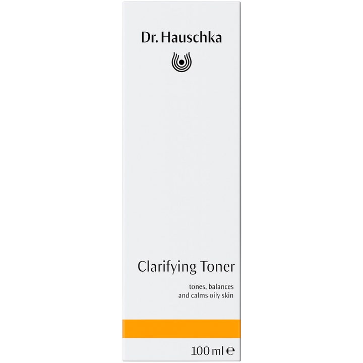 Dr. Hauschka Clarifying Toner 100 ml balancerende ansigtsvatten i hvid emballage til fedtet hud