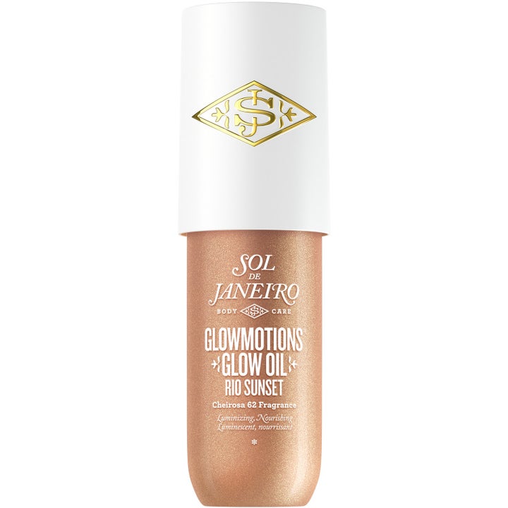 Sol de Janeiro Glowmotions Glow Oil Rio Sunset 75 ml glødende kropsolie giver huden en varm finish i klar flaske