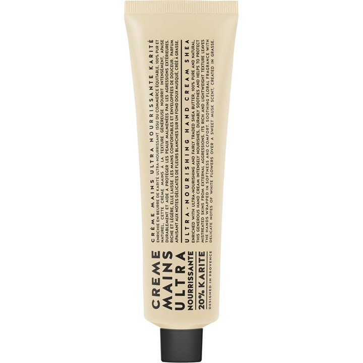 Compagnie de Provence Ultra Nourishing Hand Cream Shea nærende håndcreme i beige tube med et sort skruelåg