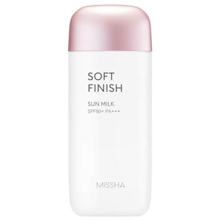 MISSHA All Around Safe Block Soft Finish Sun Milk SPF50+/Pa + + +