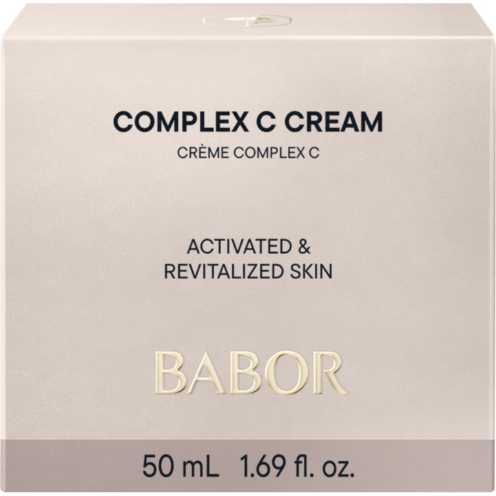 Babor Complex C Cream 50 ml vitaliserende ansigtscreme i hvid yderemballage med teksten Vitalizing