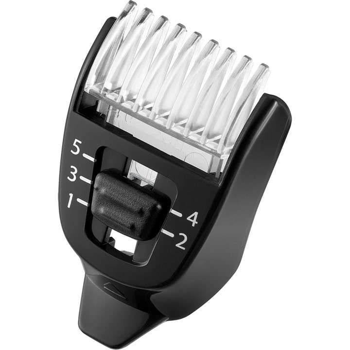 Remington Nose & Detail Trimmer NE3870 E51 1 stk skægtrimmer med sort afstandskam og gennemsigtige takker med tal