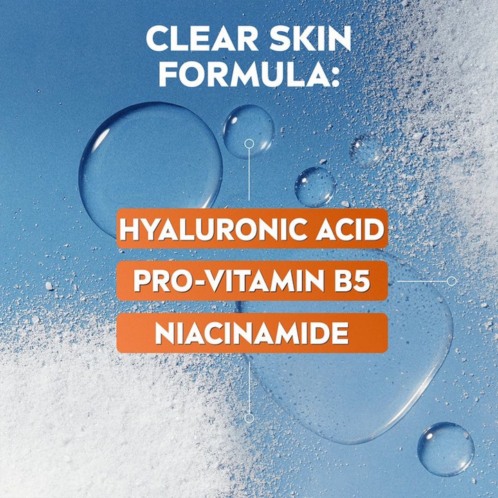 NIVEA Derma Skin Clear Rebalance & Clear 30 ml serum med niacinamid og hyaluronsyre i en let og klar tekstur