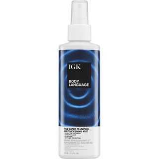 IGK Body Language Rice Water Plumping and Thickening Mist
