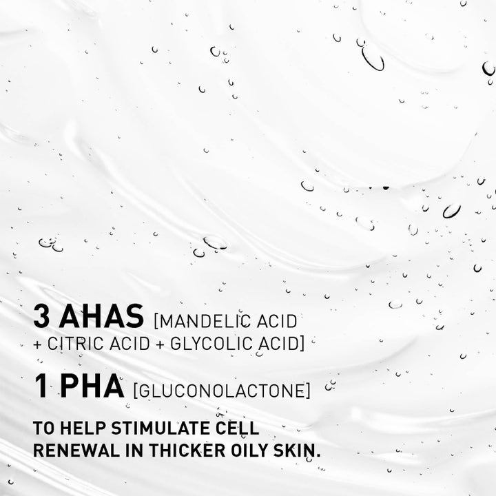 Filorga Skin-Prep Aha Cleansing Gel 150 ml eksfolierende rens i klar geltekstur med AHA og PHA syrer for cellefornyelse