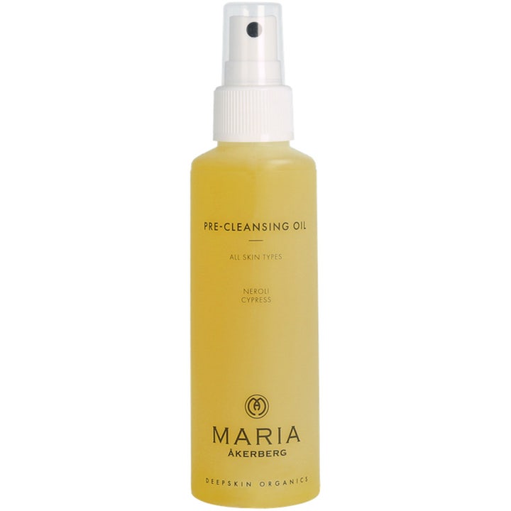 Maria Åkerberg Pre-Cleansing Oil 125 ml ansigtsrens med neroli i en gennemsigtig sprayflaske