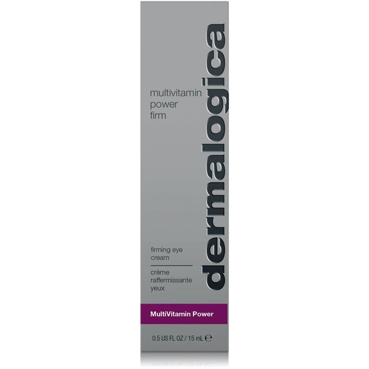 Dermalogica AGE smart Multivitamin Power Firm 15 ml øjencreme i grå emballage der opstrammer huden