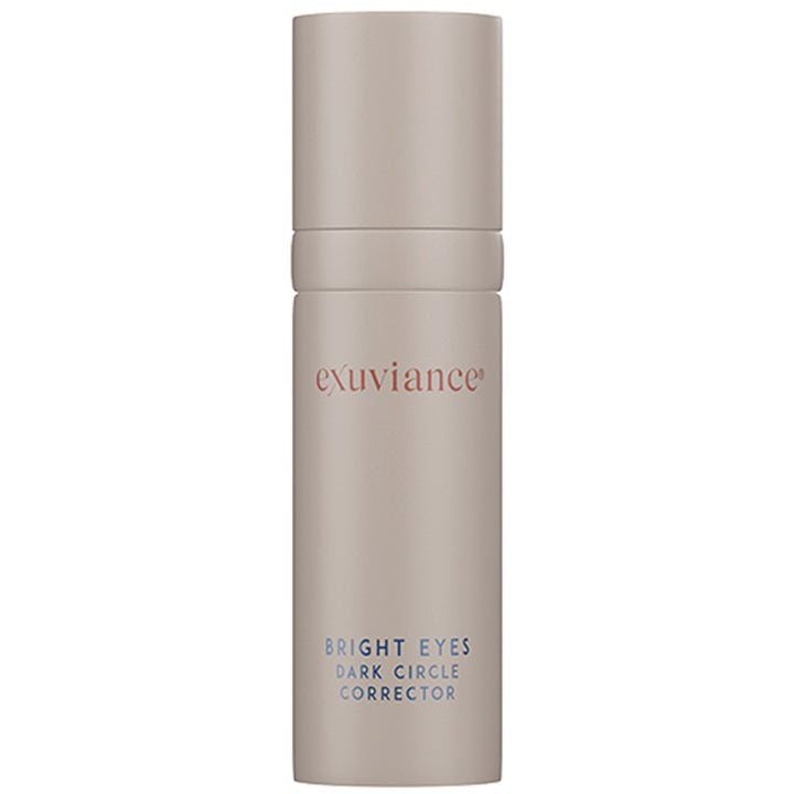 Exuviance Daily Eye Smoother 15 g øjencreme Bright Eyes i beige pumpeflaske mod mørke rande