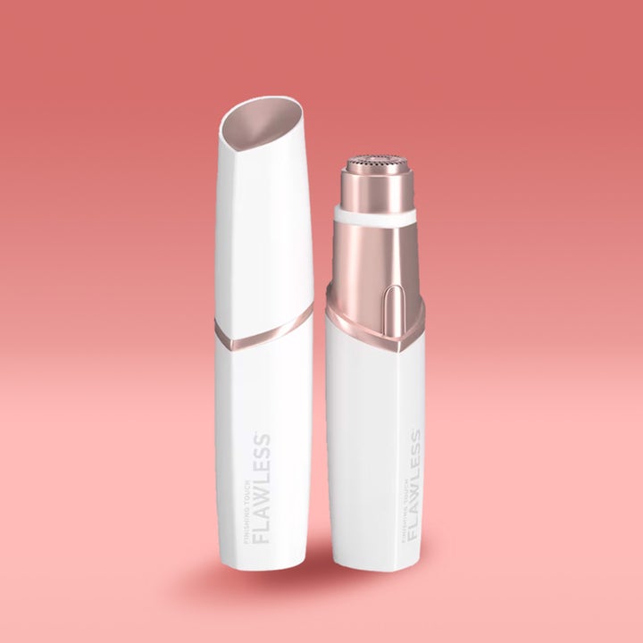 Flawless Flawless Face 4.0 Rechargeable White 1 stk fjerner ansigtshår med hvidt design og rosaguld detaljer