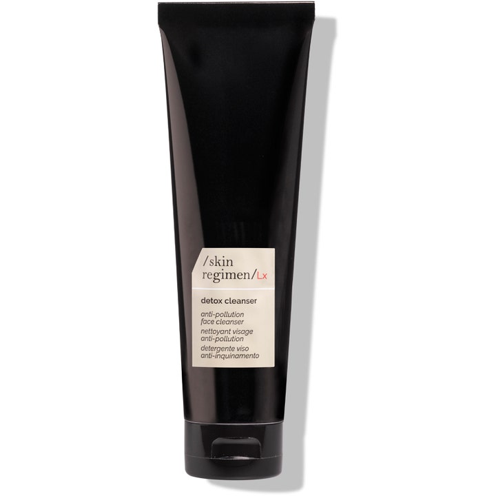 Skin Regimen Lx Detox Cleanser 150ml rensende ansigtsvask i en stilren sort tube med cremehvid label