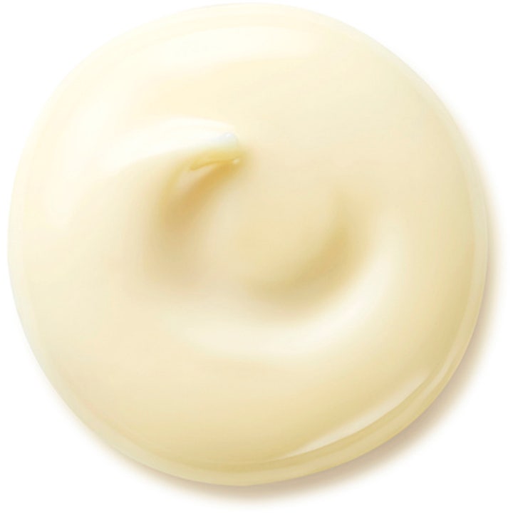Shiseido Benefiance Wrinkle Smoothing Day Cream 50 ml rynkeudglattende dagcreme med en blød lysegul cremetekstur