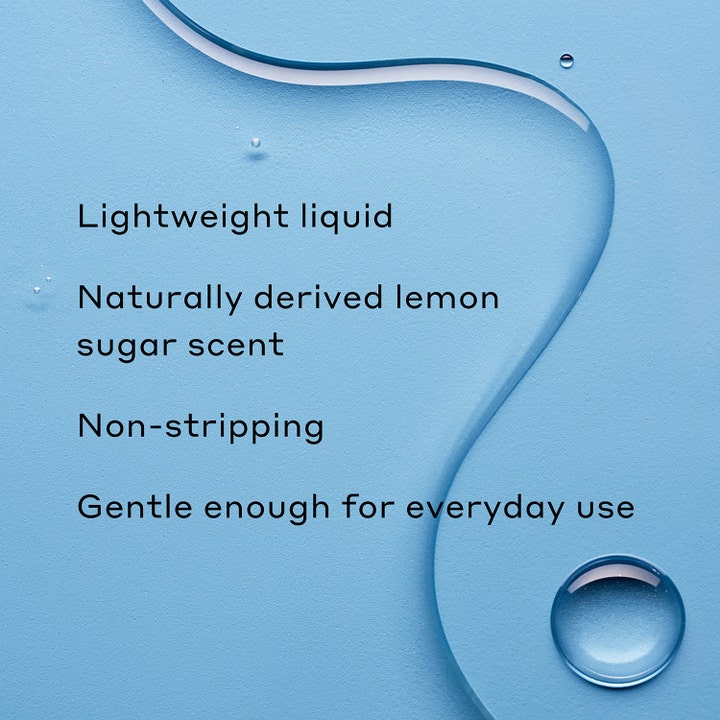 Ole Henriksen Glow2OH Dark Spot Toner 190 ml toner mod mørke pletter med let flydende tekstur og blå baggrund