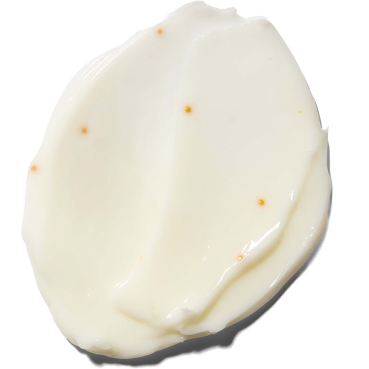 Erborian Yuza Sorbet Day 50 ml fugtgivende dagcreme viser en cremet hvid tekstur med små orange korn