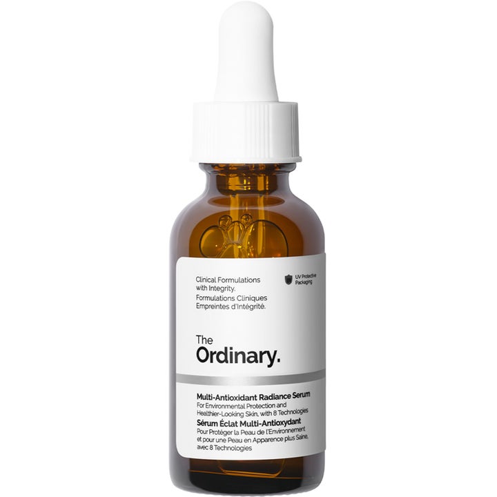 The Ordinary Multi-Antioxidant Radiance Serum 30 ml glødgivende serum i brun glasflaske med hvid pipette