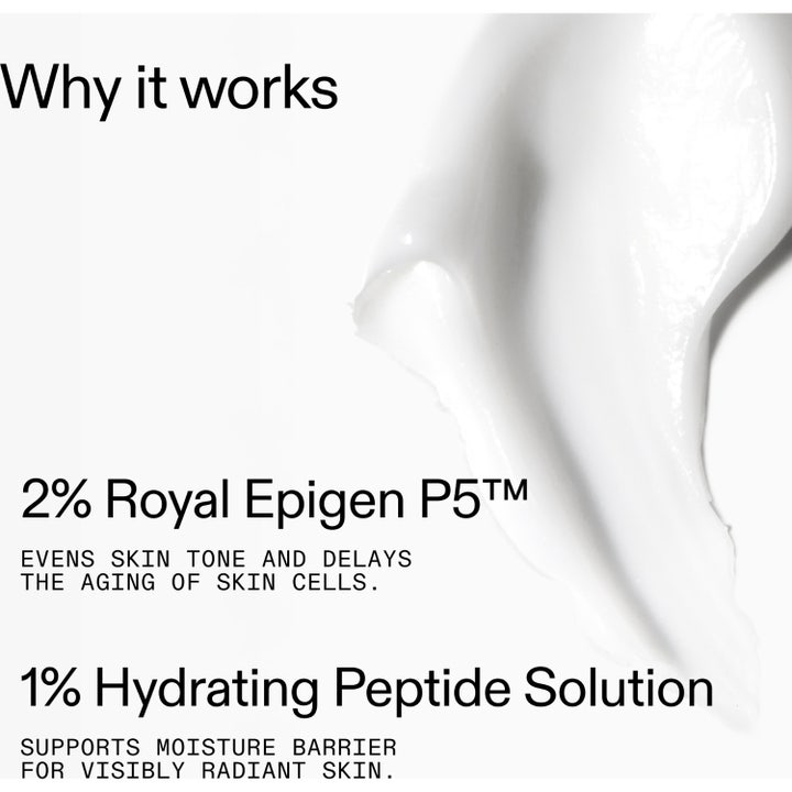 The INKEY List Peptide Moisturizer 50 ml fugtgivende ansigtscreme med hvid creme og info om peptidopløsning.