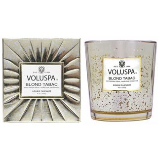 Voluspa Boxed Candle Blonde Tabac