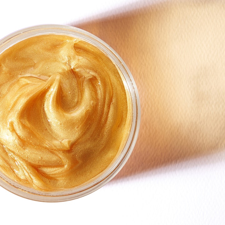 Peter Thomas Roth 24k Gold Mask 150 ml opstrammende ansigtsmaske med glitrende gylden geltekstur i krukke