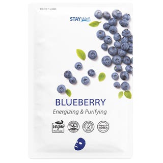 Stay Well Vegan Sheet Mask Blueberry
