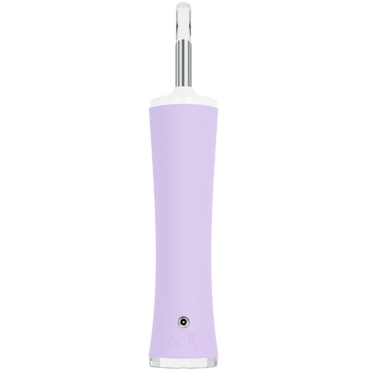 FOREO ESPADA 2 plus Lavender 1 stk mod urenheder er en slank lilla beauty tech enhed med præcisionsspids