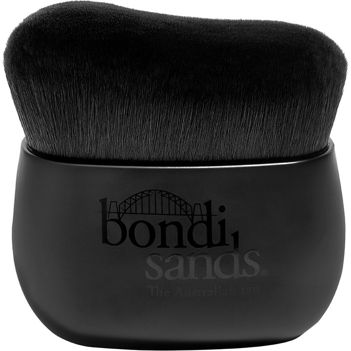 Bondi Sands Body Brush selvbrunerbørste til krop med tætte sorte børstehår og matsort ergonomisk skaft
