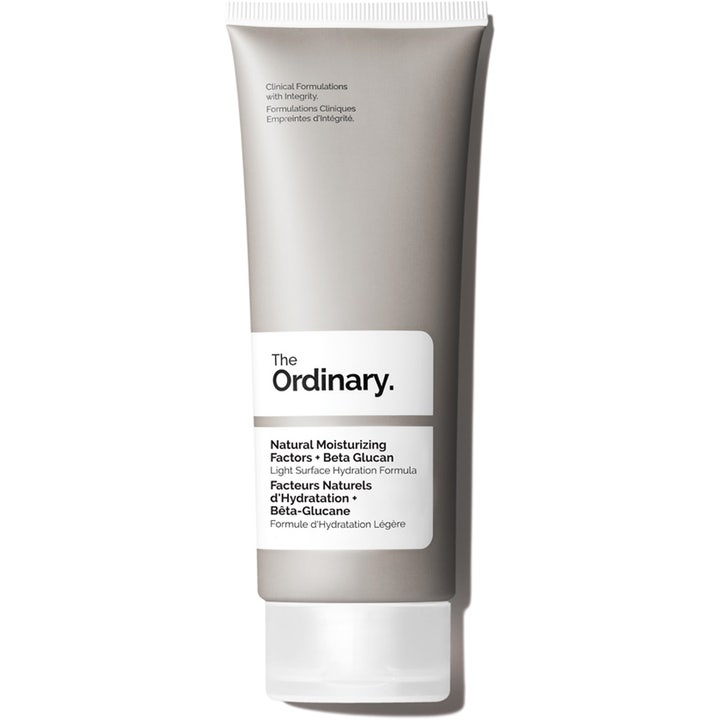 The Ordinary Natural Moisturizing Factors + Beta Glucan 100 ml fugtighedscreme i grå tube med hvidt låg