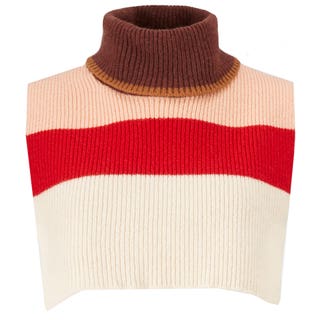 Becksöndergaard Colby Block Bib Neck Fiery Red