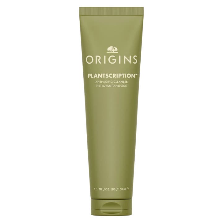 Origins Plantscription Anti-Aging Cleanser 150ml ansigtsrens mod aldringstegn i olivengrøn tube med guldlåg