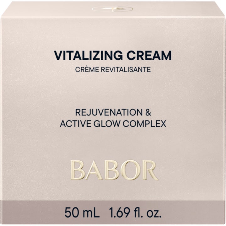 Babor Skinovage Vitalizing Cream 50 ml ansigtscreme i hvid yderemballage med guld detaljer