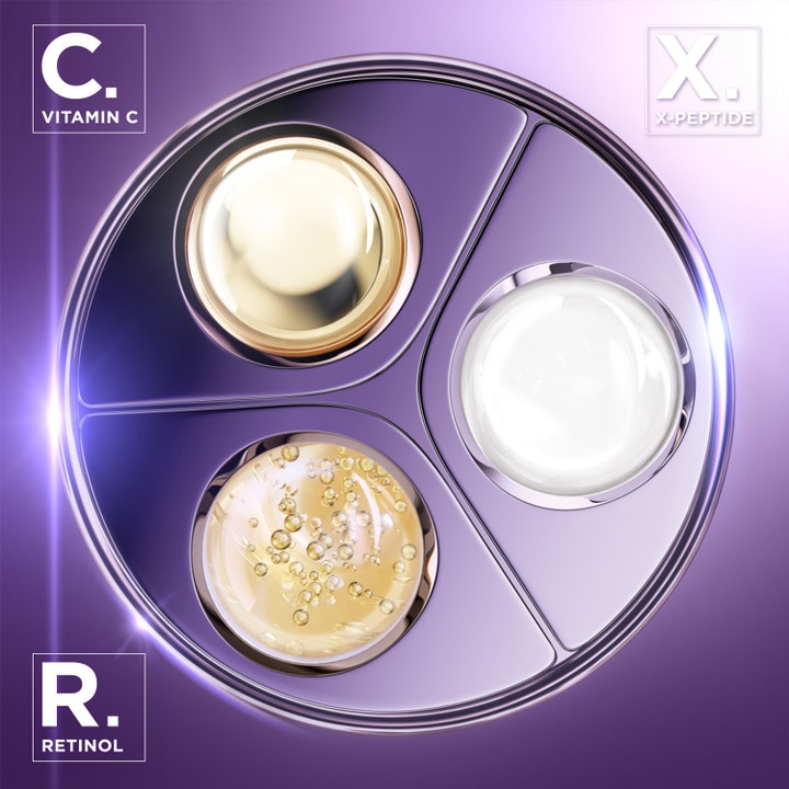 Lancôme Rénergie C.R.x Triple Serum 20 ml anti-age hudpleje med tre teksturer af retinol vitamin c og x-peptide
