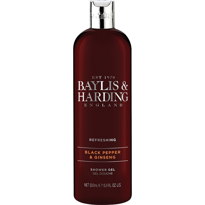 Men's Black Pepper & Ginseng Shower Gel
