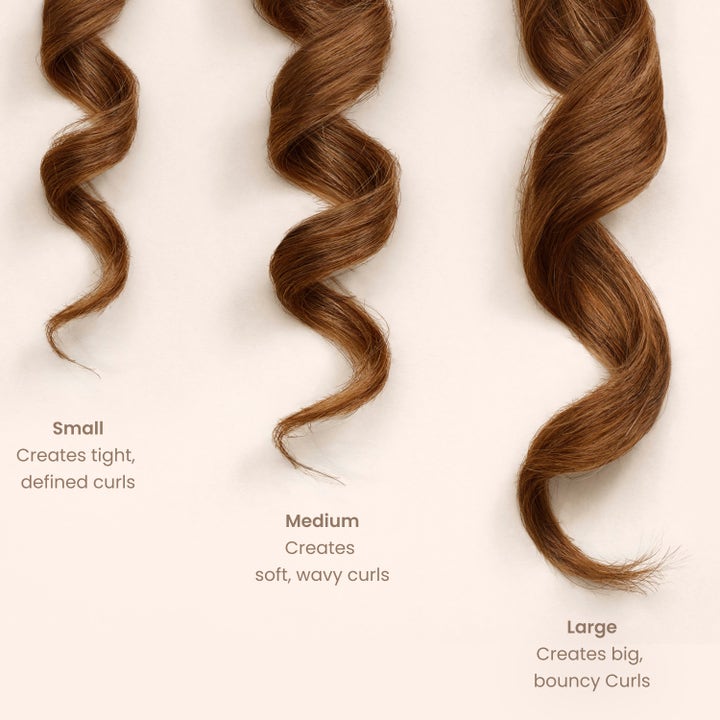 Heatless Curls in Mulberry Silk Large