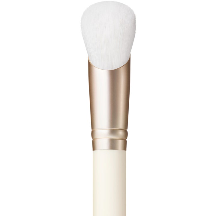 MAC Cosmetics Serum + Moisturizer Brush 1 stk hudplejebørste med bløde hvide hår og detaljer i guld