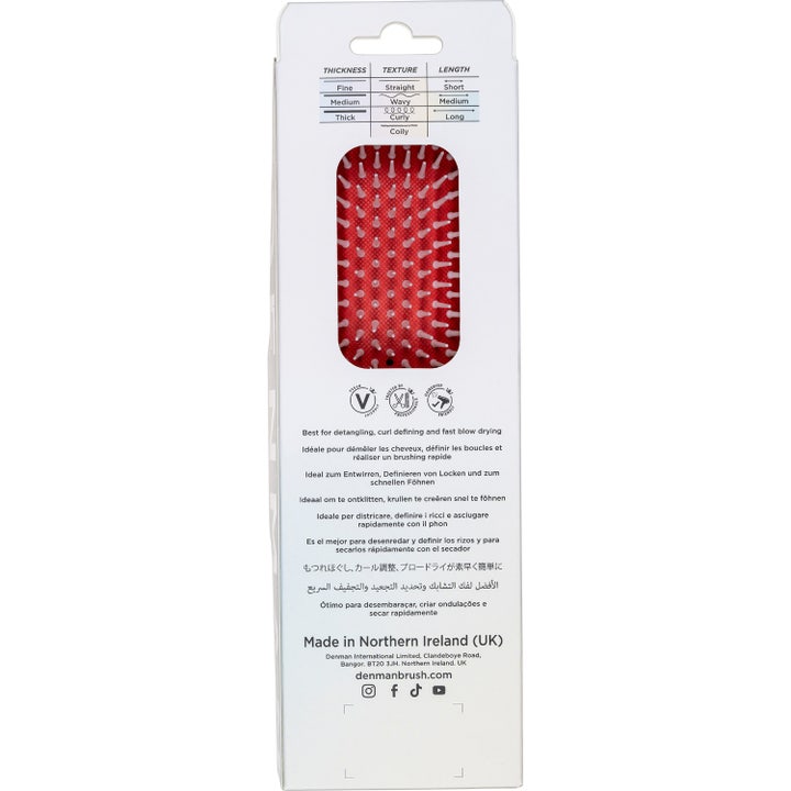 Deluxe D38 Power Paddle Brush Cherry Blossom