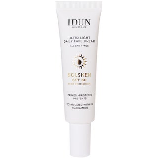 IDUN Minerals Ultra Light Daily Face Cream Solsken