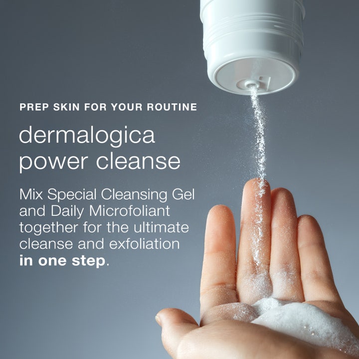Dermalogica Special Cleansing Gel 250 ml rensegel med en gennemsigtig og frisk tekstur fyldt med små bobler