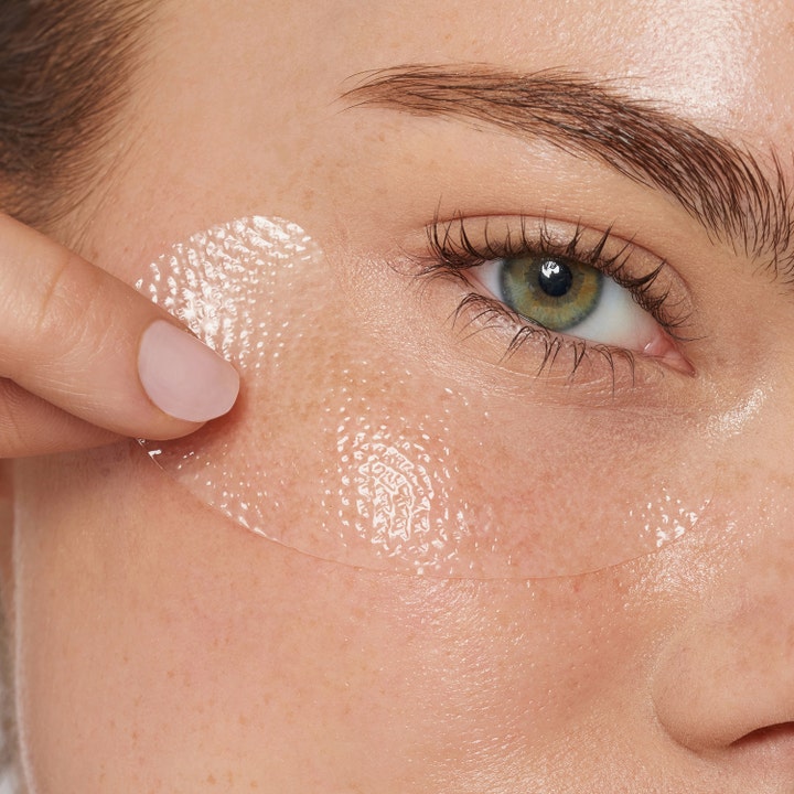 By Terry Hyaluronic Global Eye Patch 1 stk fugtgivende øjenmaske med gennemsigtig mønstret hydrogel under øjet