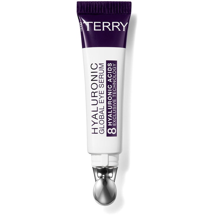 By Terry Hyaluronic Global Eye Serum 15 ml fugtgivende øgonserum i hvid og lilla tube med metalkugle-applikator