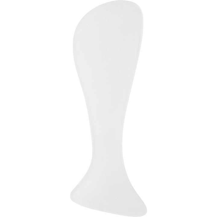 Medicube Collagen Jelly Cream 110 ml fugtgivende ansigtscreme med hvid buet spatel til hygiejnisk påføring