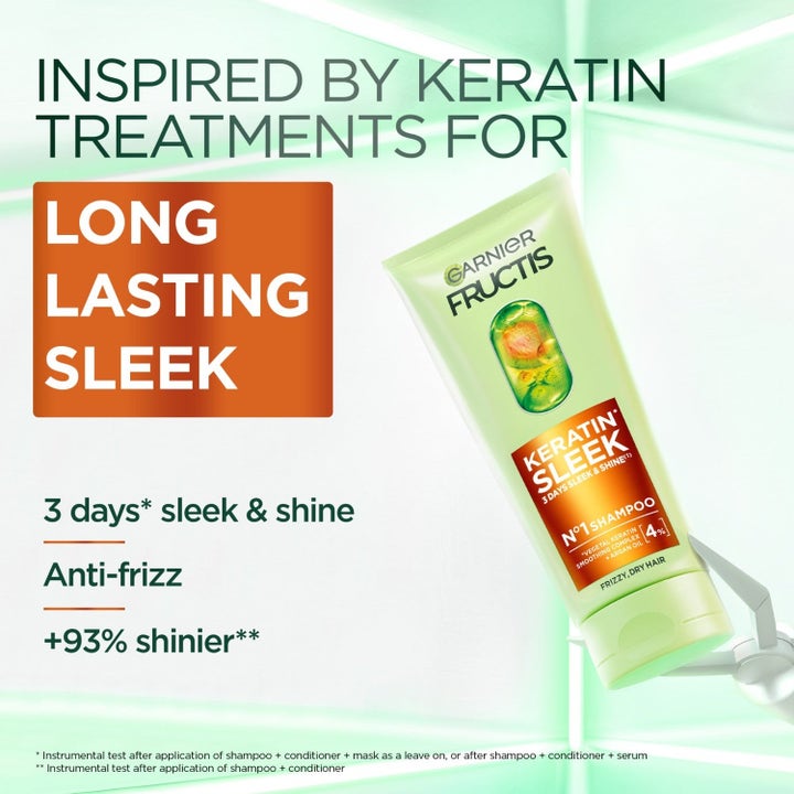 Keratin Sleek Smoothing Routine