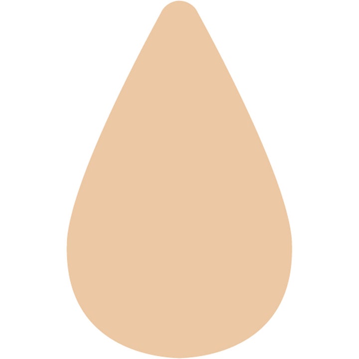 Starskin Stocking Spray 100 ml selvbruner til kroppen i farven Color 20 vist som lys beige dråbeformet swatch.
