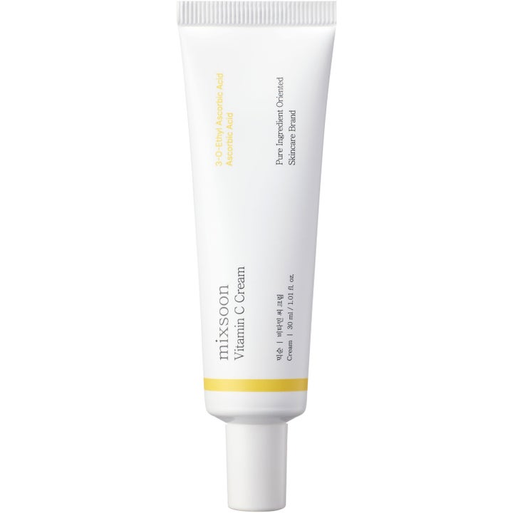 mixsoon Vitamin C Cream 30 ml glødgivende ansigtscreme i hvid tube med en gul detalje og hvidt skruelåg